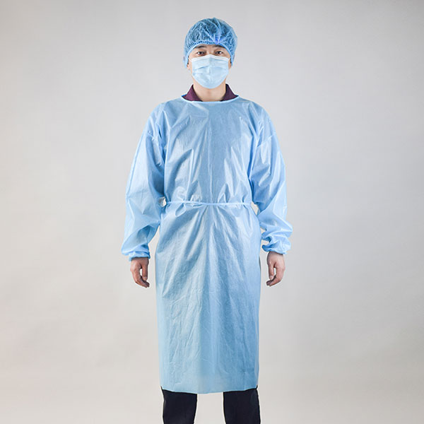 ISG 005 - Disposable Isolation Gown - PP + PE 45gsm